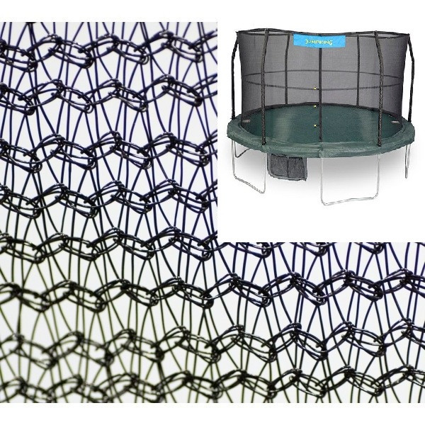15 Enclosure Netting For 6 Poles With Jumpking Logo Model Net15 Jp6 7jk 15 Ft Trampoline Trampoline Enclosure Netting Trampoline Replacement Parts