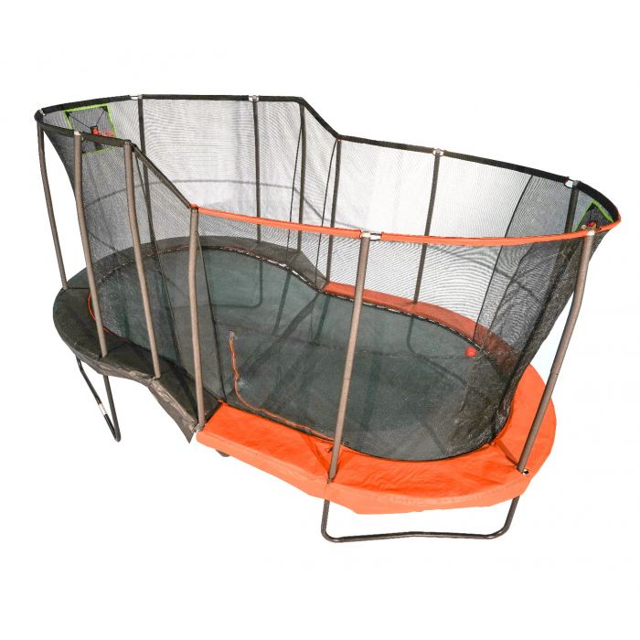 1427パンプキン 10x17 Trampoline - Multi Level Trampoline - Oval Trampoline - JK