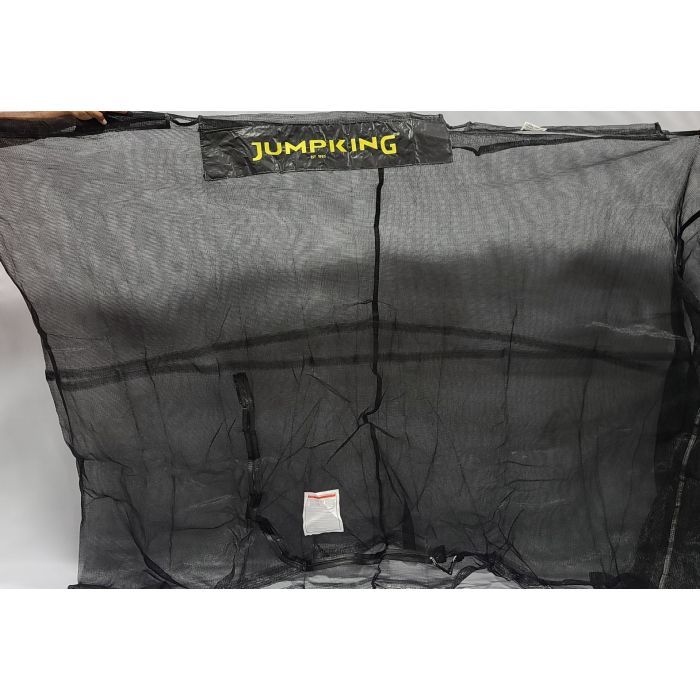 JumpKing 7 x 10 Enclosure Net for 8 Poles for 7 Springs with JK Logo 