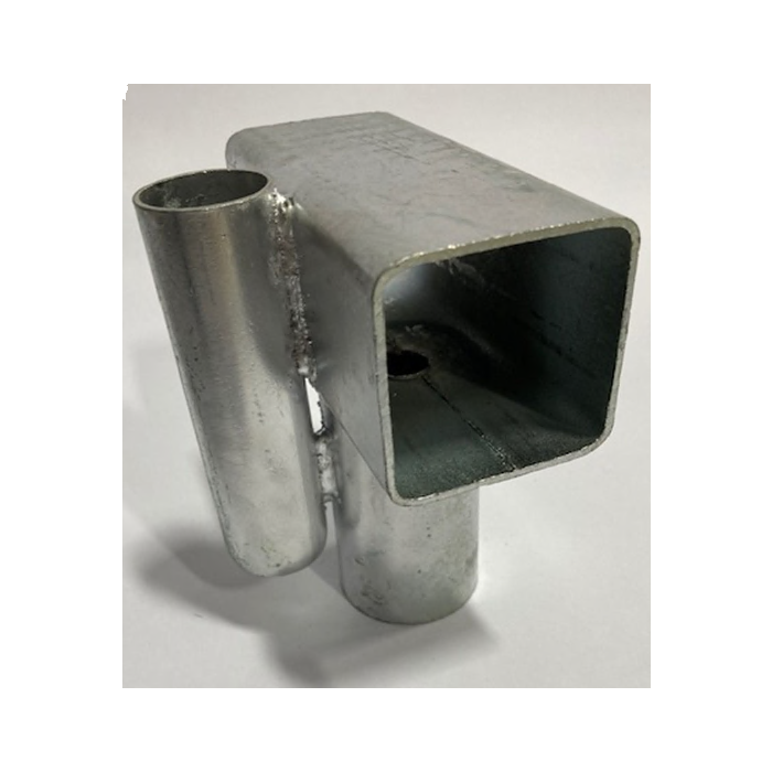 TCONNECTOR 56mm SQ OD 48mm RD OD 32mm ATTACH. OD T56C48WS32